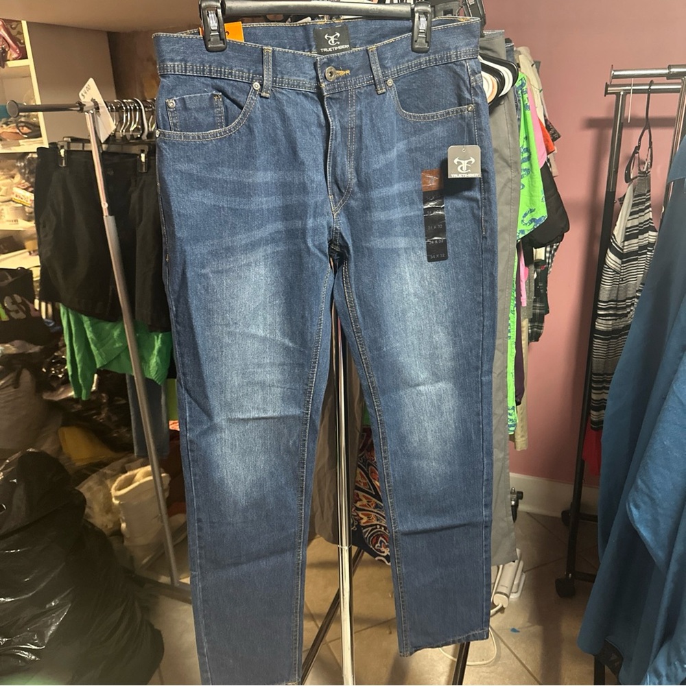 Classic Indigo Slim Fit Jeans